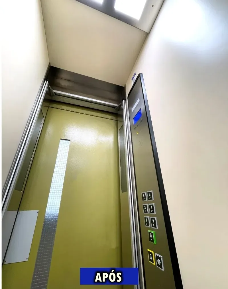elevador depois da Apex